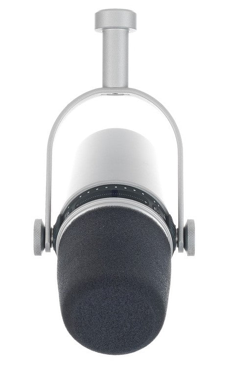 Shure MV7S Micrófono Dinámico para Podcast Plateado 2