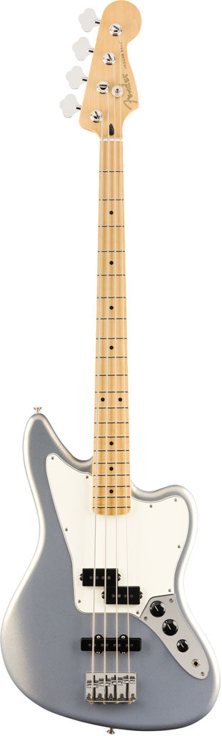 Fender Player Jaguar Bass MN Bajo Eléctrico Silver 1