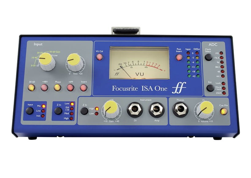 Focusrite ISA ONE Analogue Previo de Micrófono 1