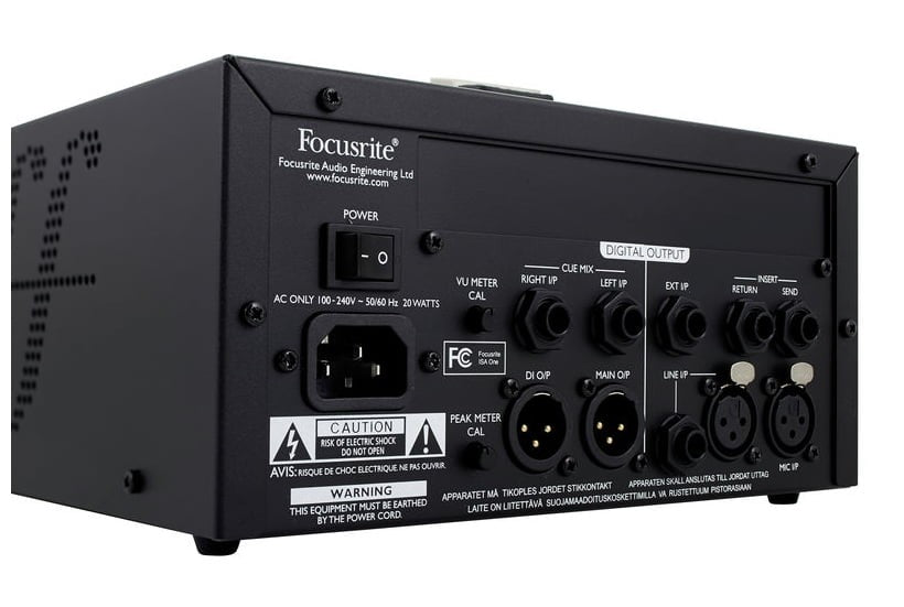 Focusrite ISA ONE Analogue Previo de Micrófono 5