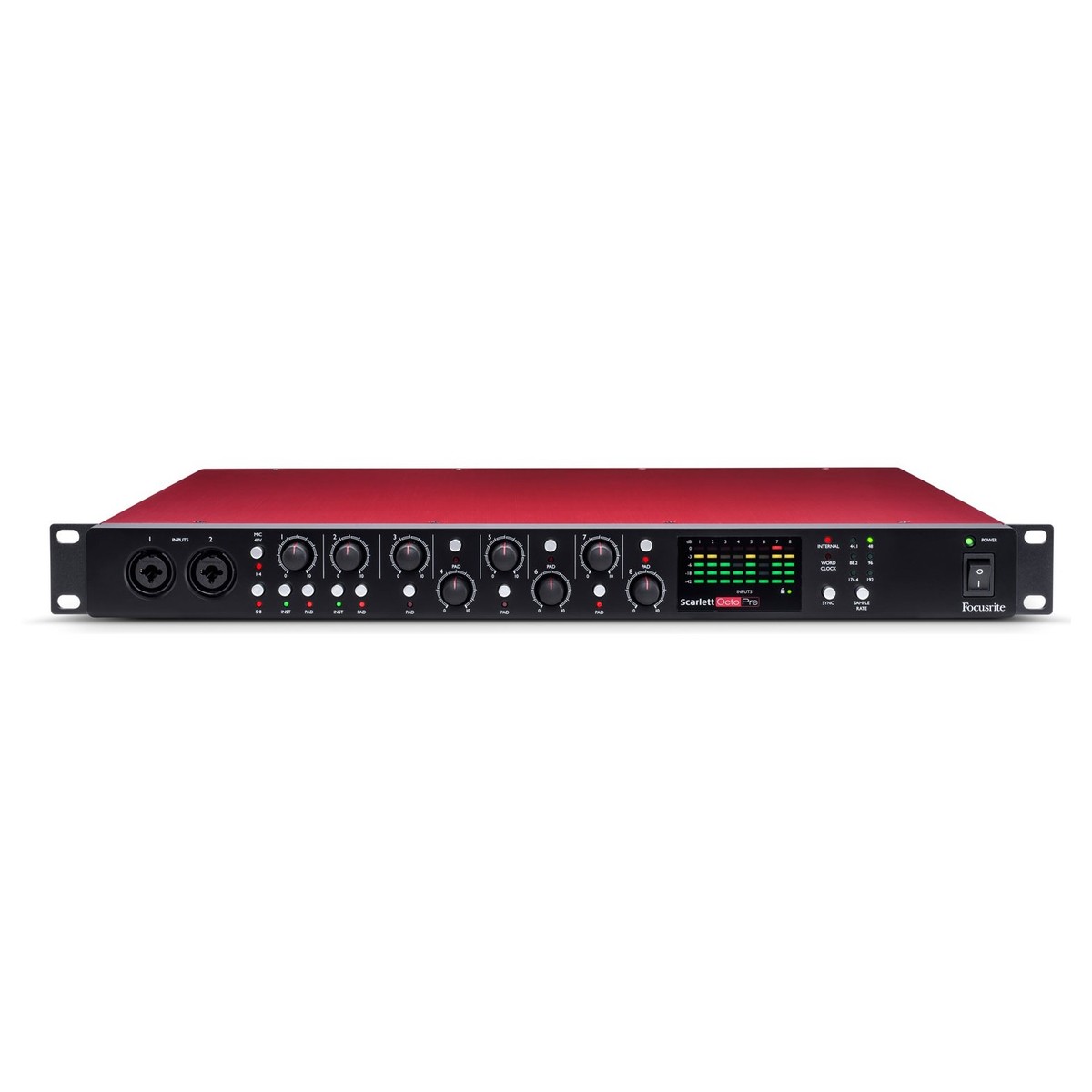 Focusrite Scarlett Octopre Previo Multicanal ADAT 3