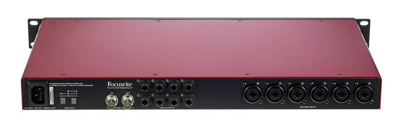 Focusrite Scarlett Octopre Previo Multicanal ADAT 6