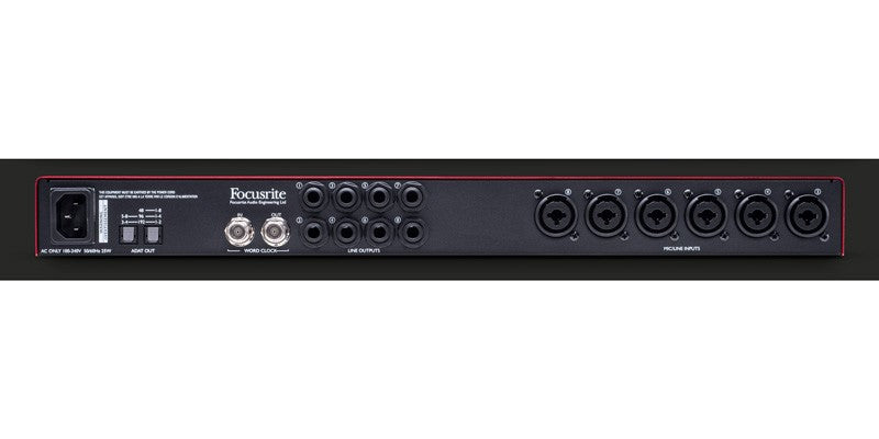 Focusrite Scarlett Octopre Previo Multicanal ADAT 7