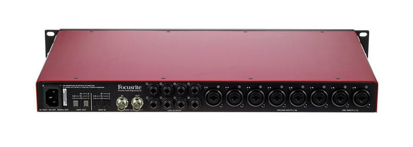 Focusrite Scarlett Octopre Dynamic Previo Multicanal ADAT 6