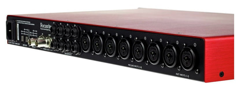 Focusrite Scarlett Octopre Dynamic Previo Multicanal ADAT 8