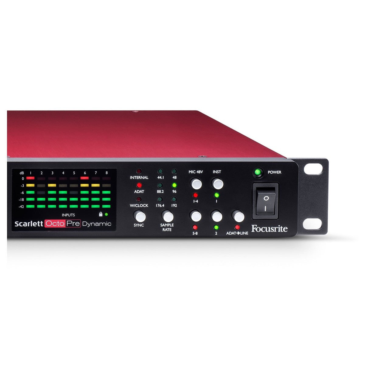 Focusrite Scarlett Octopre Dynamic Previo Multicanal ADAT 10