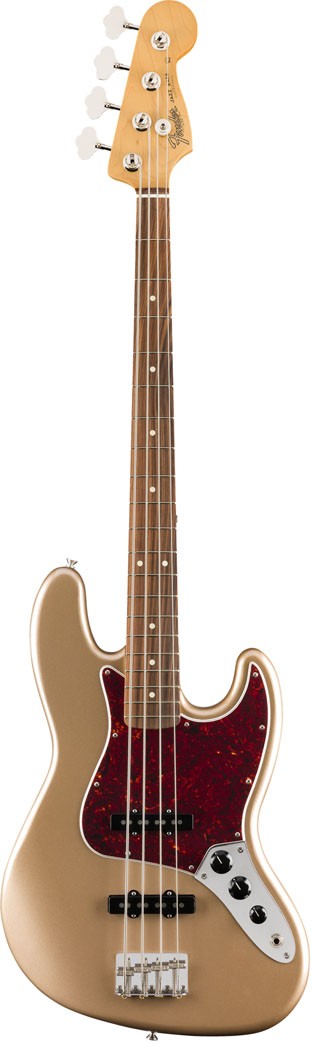 Fender Vintera 60S Jazz Bass PF Bajo Eléctrico Firemist Gold 1