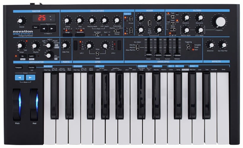 Novation Bass Station II Sintetizador Monofónico 1