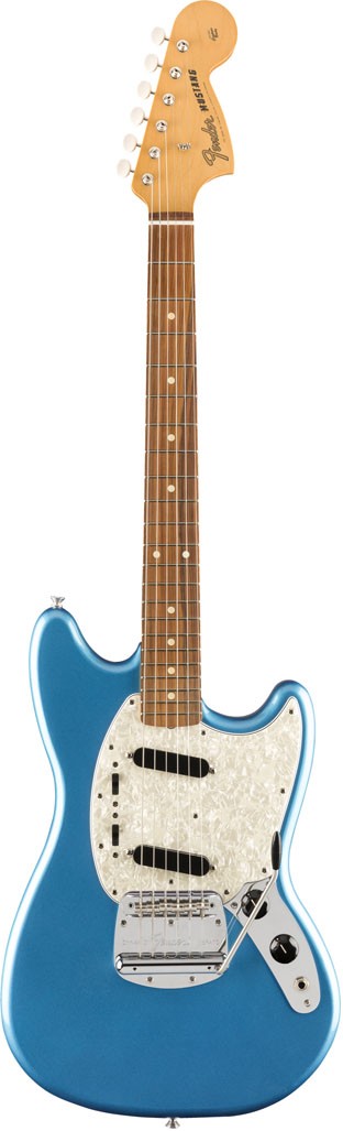 Fender Vintera 60S Mustang PF Guitarra Eléctrica Lake Placid Blue 1