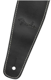 Fender 0990641006 Brokenin Leather Correa Guitarra Negra 2