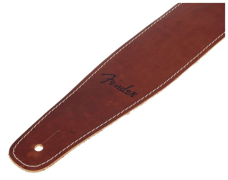 Fender 0990641021 Brokenin Leather Correa Guitarra Tan 3