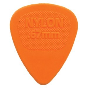 Dunlop 443R67 Nylon Midi Standard Púa 0.67mm. Unidad 1