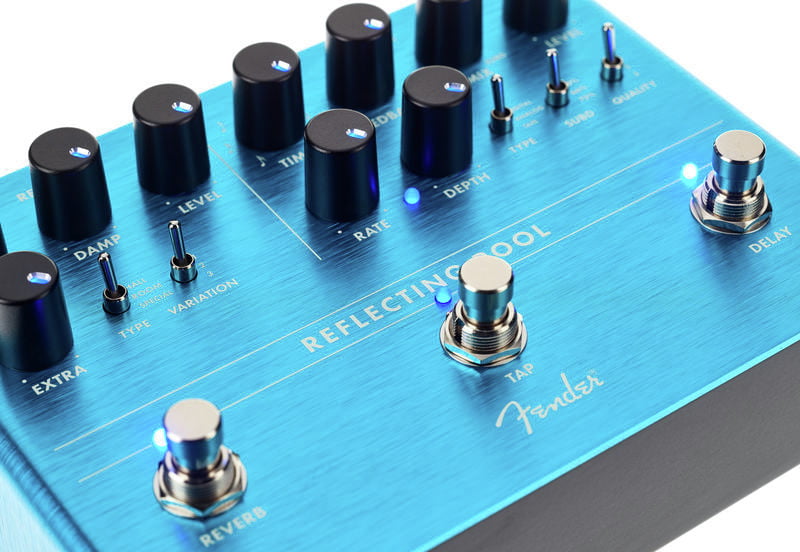 Fender Reflecting Pool Pedal Delay Reverb 8