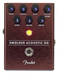 Fender Smolder Acoustic OD Pedal Overdrive 8