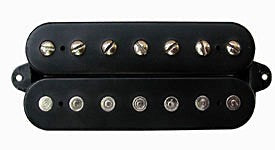 Dimarzio DP759BK Pastilla Paf Negra Guitarra 7 Cuerdas 1