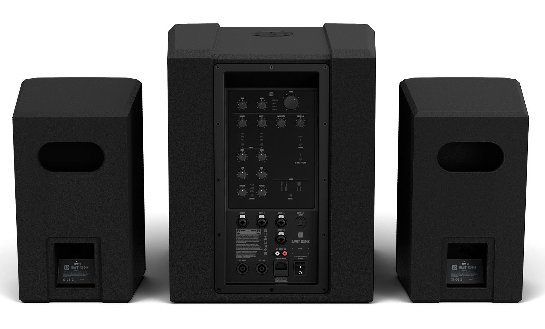 LD Systems DAVE 12 G4X Sistema Compacto de PA Activo 8