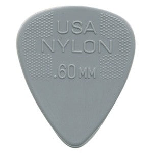 Dunlop 44R60 Nylon Standard Púa 0.60mm. Unidad 1