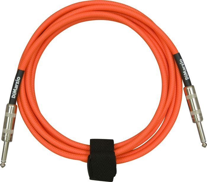 Dimarzio Ep1718SSOR Cable Neon Naranja 5.5 Metros 1