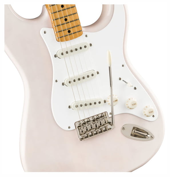 Squier Classic Vibe 50S Stratocaster MN Guitarra Eléctrica White Blonde 4