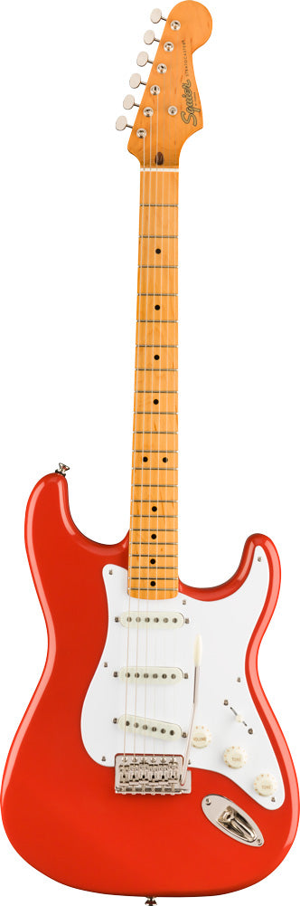 Squier Classic Vibe 50S Stratocaster MN Guitarra Eléctrica Fiesta Red 1