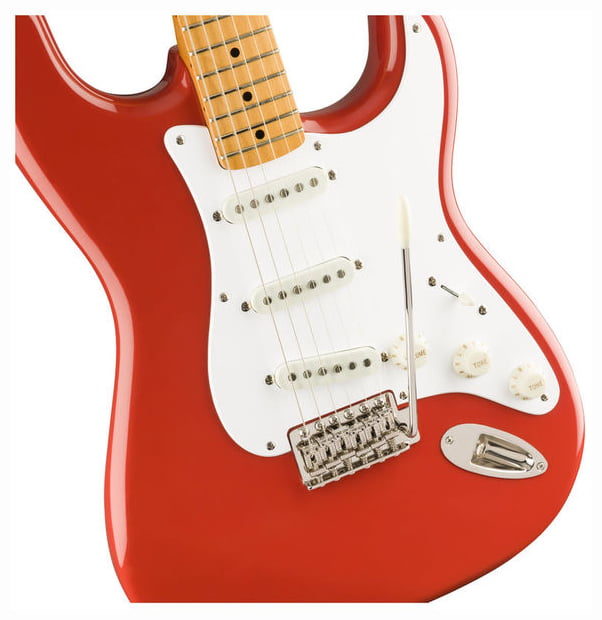 Squier Classic Vibe 50S Stratocaster MN Guitarra Eléctrica Fiesta Red 4