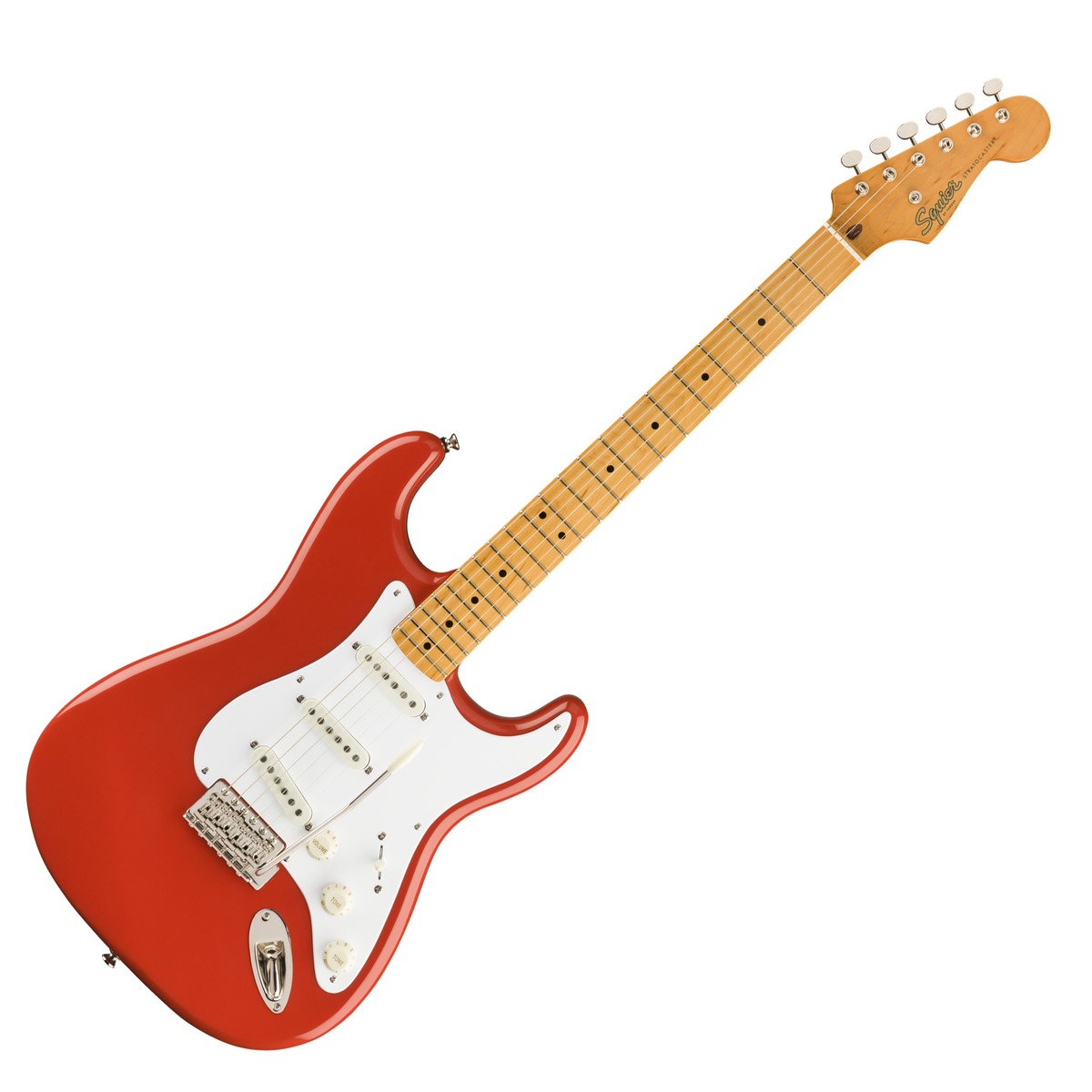 Squier Classic Vibe 50S Stratocaster MN Guitarra Eléctrica Fiesta Red 7