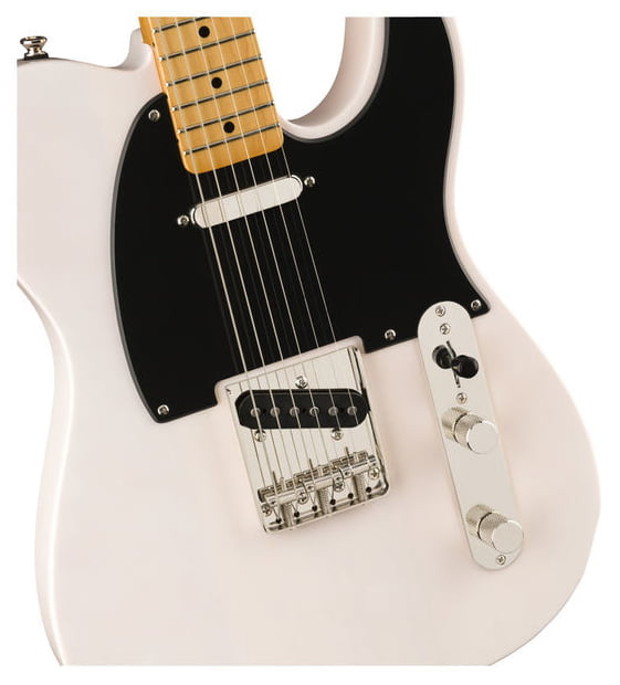 Squier Classic Vibe 50S Telecaster MN Guitarra Eléctrica White Blonde 4