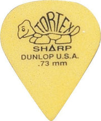 Dunlop 412R73 Tortex Sharp Púa 0.73mm. Unidad 1