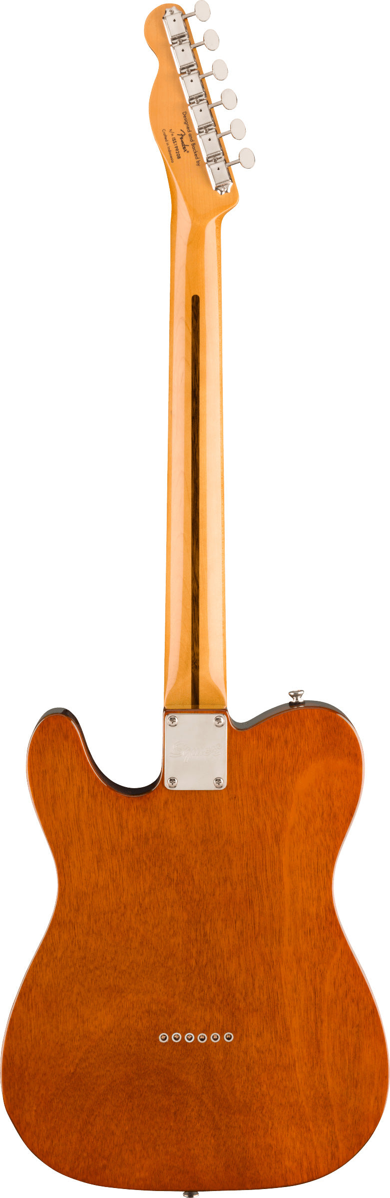 Squier Classic Vibe 60S Telecaster Thinline MN Guitarra Eléctrica Natural 2