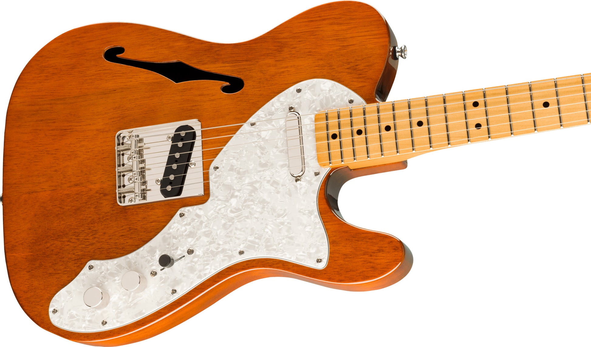 Squier Classic Vibe 60S Telecaster Thinline MN Guitarra Eléctrica Natural 3