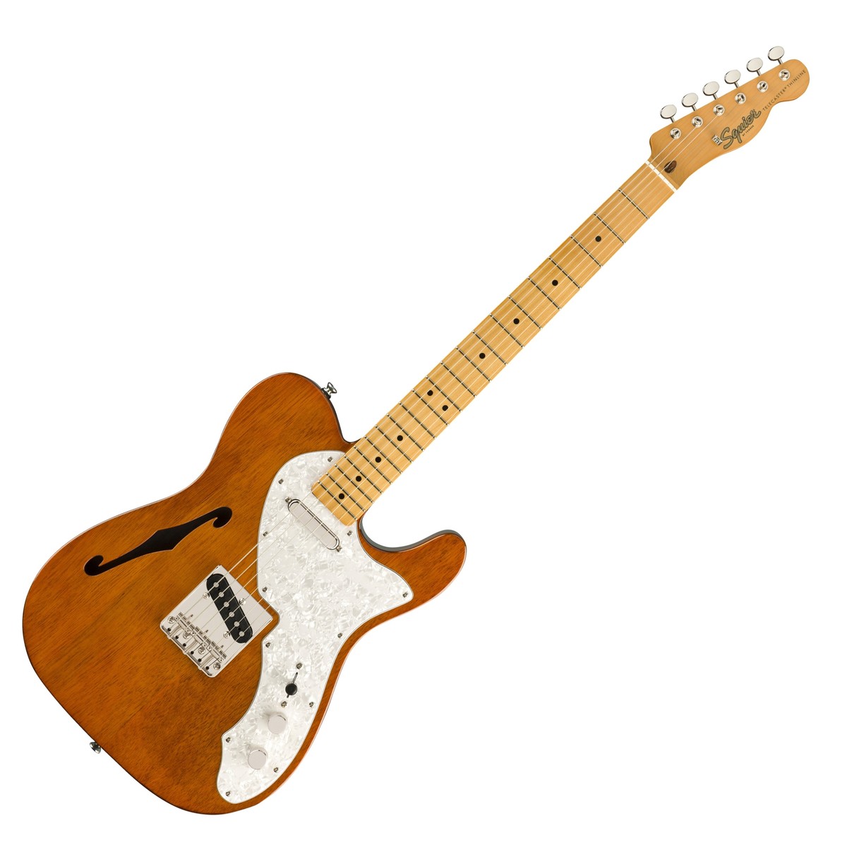 Squier Classic Vibe 60S Telecaster Thinline MN Guitarra Eléctrica Natural 7