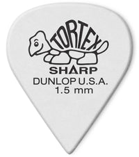 Dunlop 412R150 Tortex Sharp Púa 1.50mm. Unidad 1