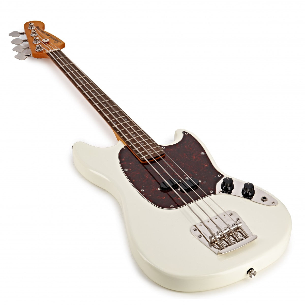 Squier Classic Vibe 60S Mustang Bass IL Bajo Eléctrico Olympic White 9