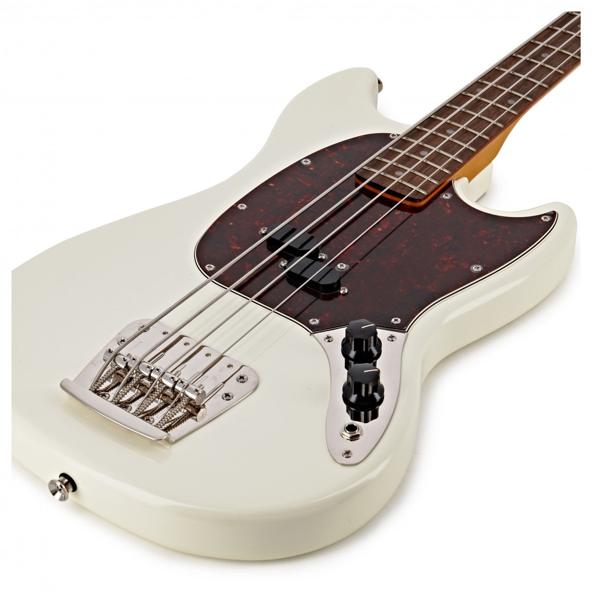 Squier Classic Vibe 60S Mustang Bass IL Bajo Eléctrico Olympic White 10