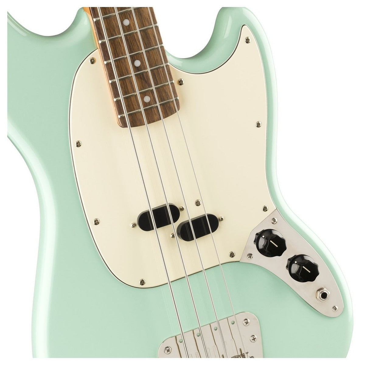 Squier Classic Vibe 60S Mustang Bass IL Bajo Eléctrico Surf Green 4