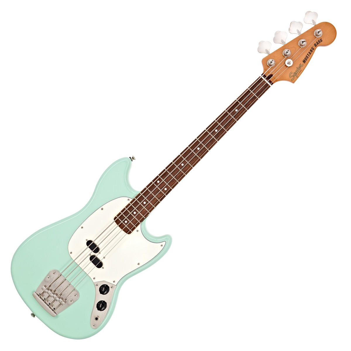 Squier Classic Vibe 60S Mustang Bass IL Bajo Eléctrico Surf Green 7