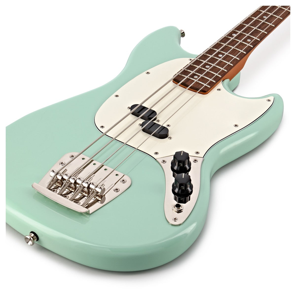 Squier Classic Vibe 60S Mustang Bass IL Bajo Eléctrico Surf Green 10