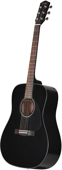 Fender CD60 V3 WN Guitarra Acústica Dreadnought Negra 3