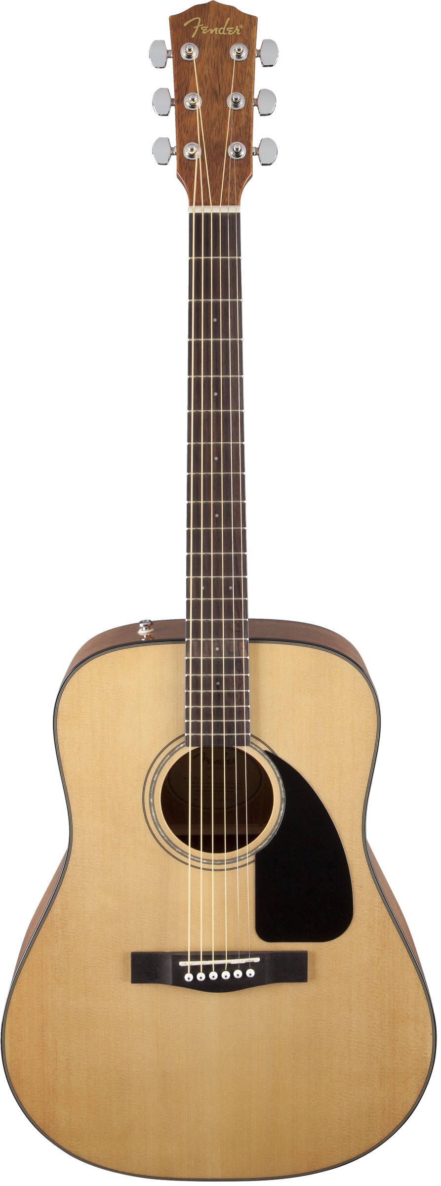 Fender CD60 V3 WN Guitarra Acústica Dreadnought Natural 1