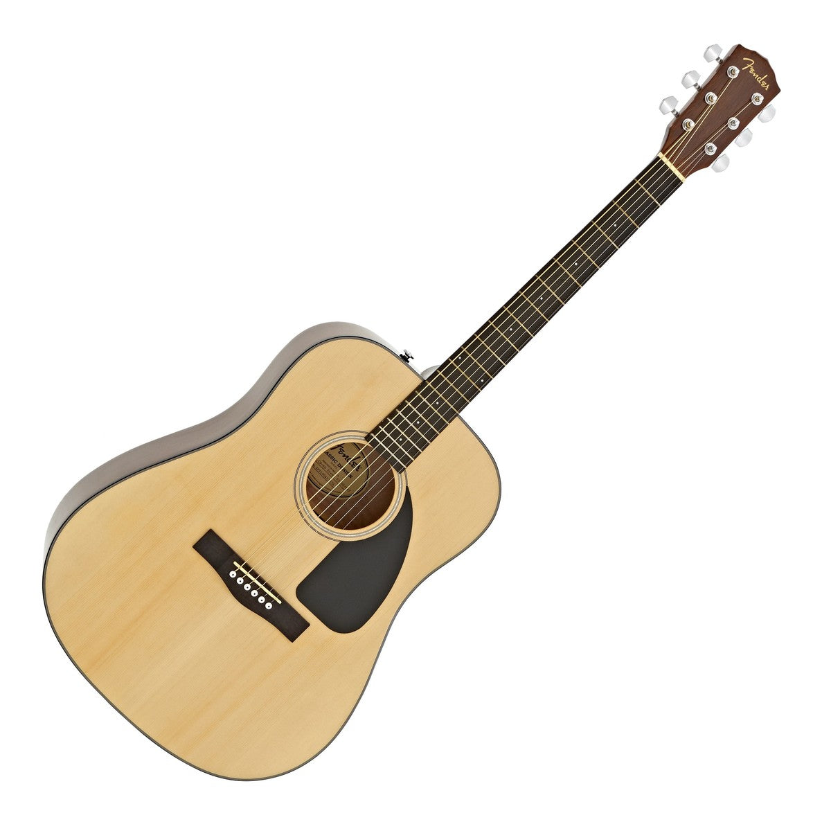 Fender CD60 V3 WN Guitarra Acústica Dreadnought Natural 7