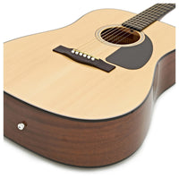 Fender CD60 V3 WN Guitarra Acústica Dreadnought Natural 10