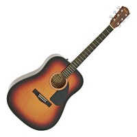 Fender CD60 V3 WN Guitarra Acústica Dreadnought Sunburst 8