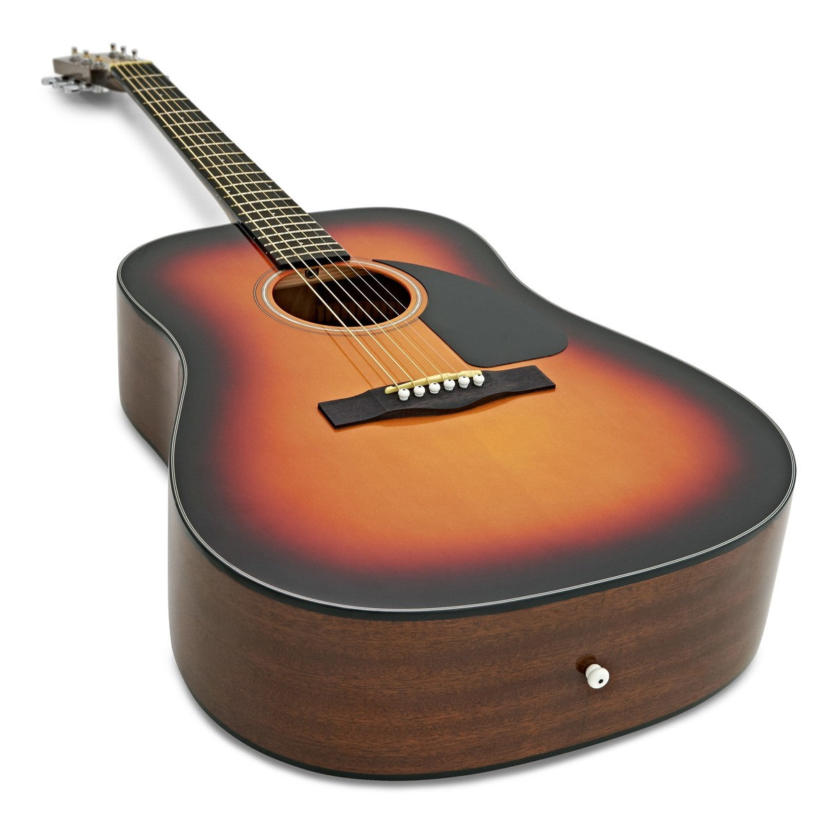 Fender CD60 V3 WN Guitarra Acústica Dreadnought Sunburst 10