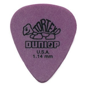 Dunlop 418R114 Tortex Standard Púa 1.14mm. Unidad 1