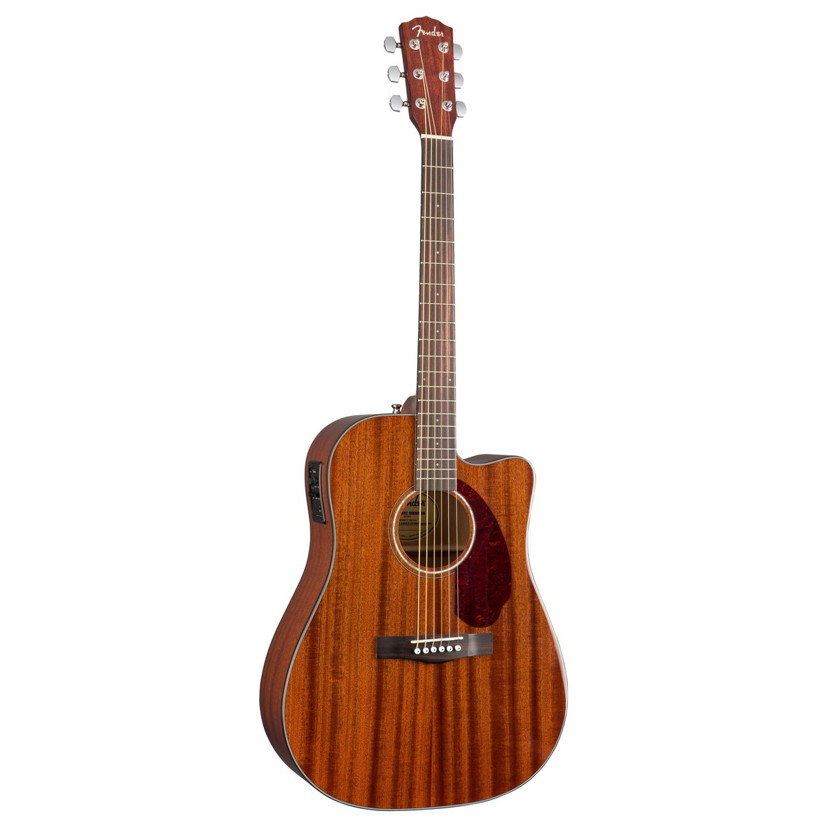 Fender CD140SCE All Mahogany WN Guitarra Electroacústica Dreadnought 2