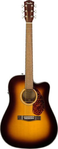 Fender CD140SCE WN Guitarra Electroacústica Dreadnought Sunburst 1