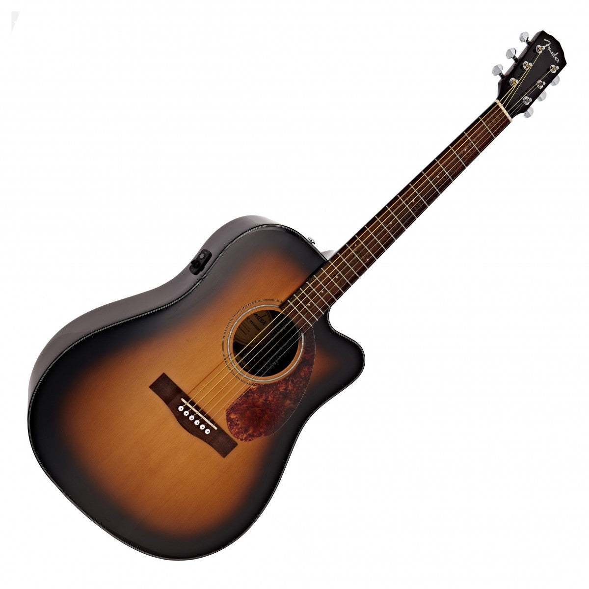 Fender CD140SCE WN Guitarra Electroacústica Dreadnought Sunburst 8