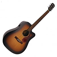 Fender CD140SCE WN Guitarra Electroacústica Dreadnought Sunburst 8