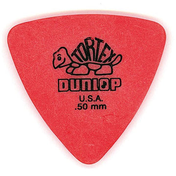 Dunlop 431R50 Tortex Triangle Púa 0.50mm. Unidad 1