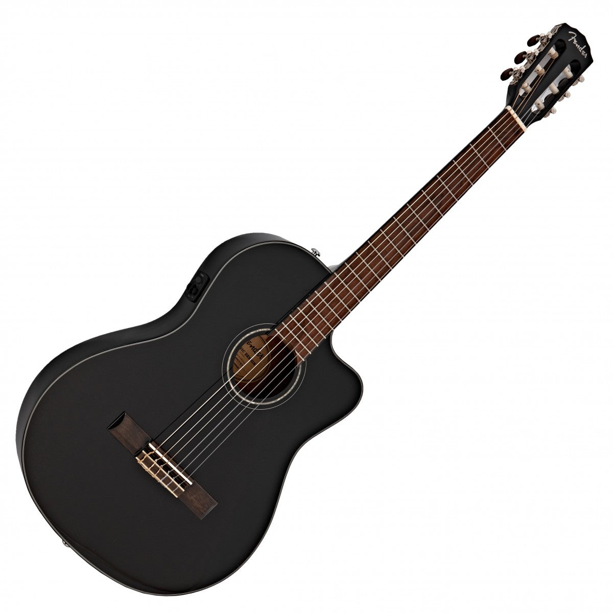 Fender Cn140Sce BLK WN Guitarra Española Electrificada Negra 8